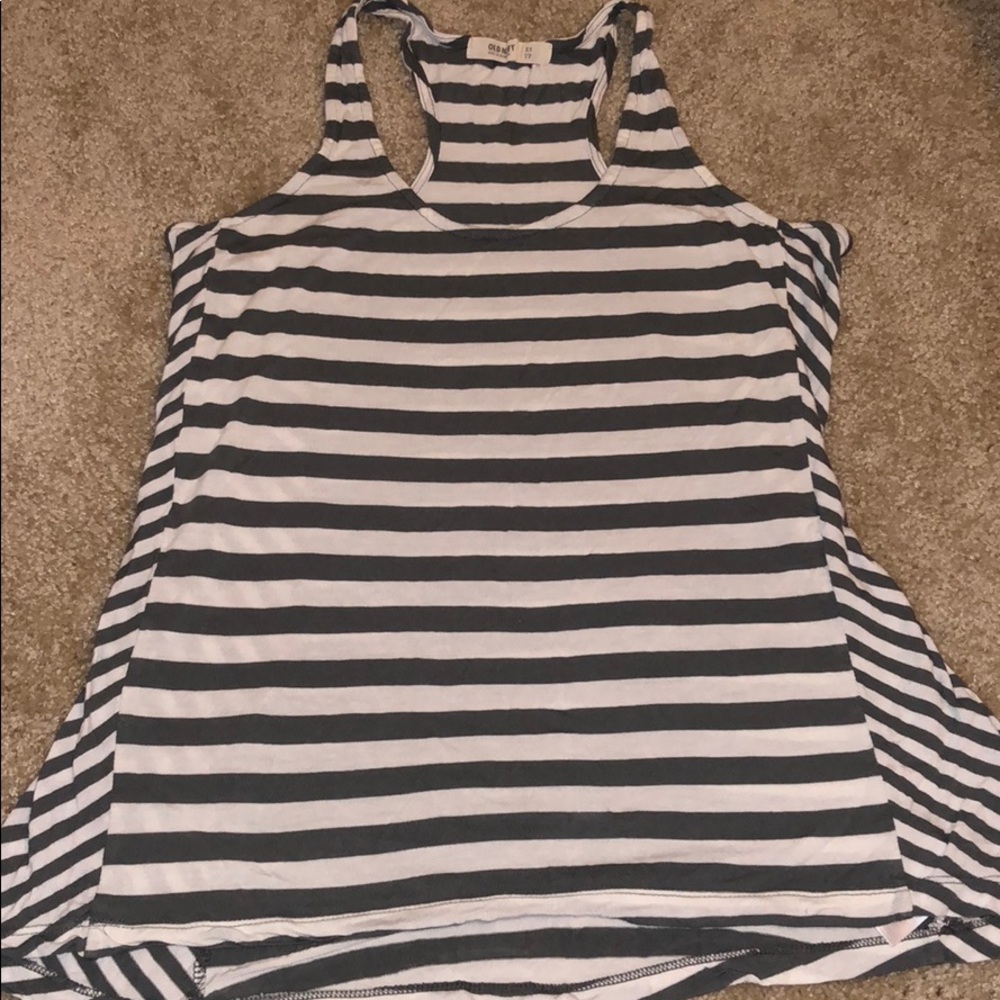 Old navy stripped tank